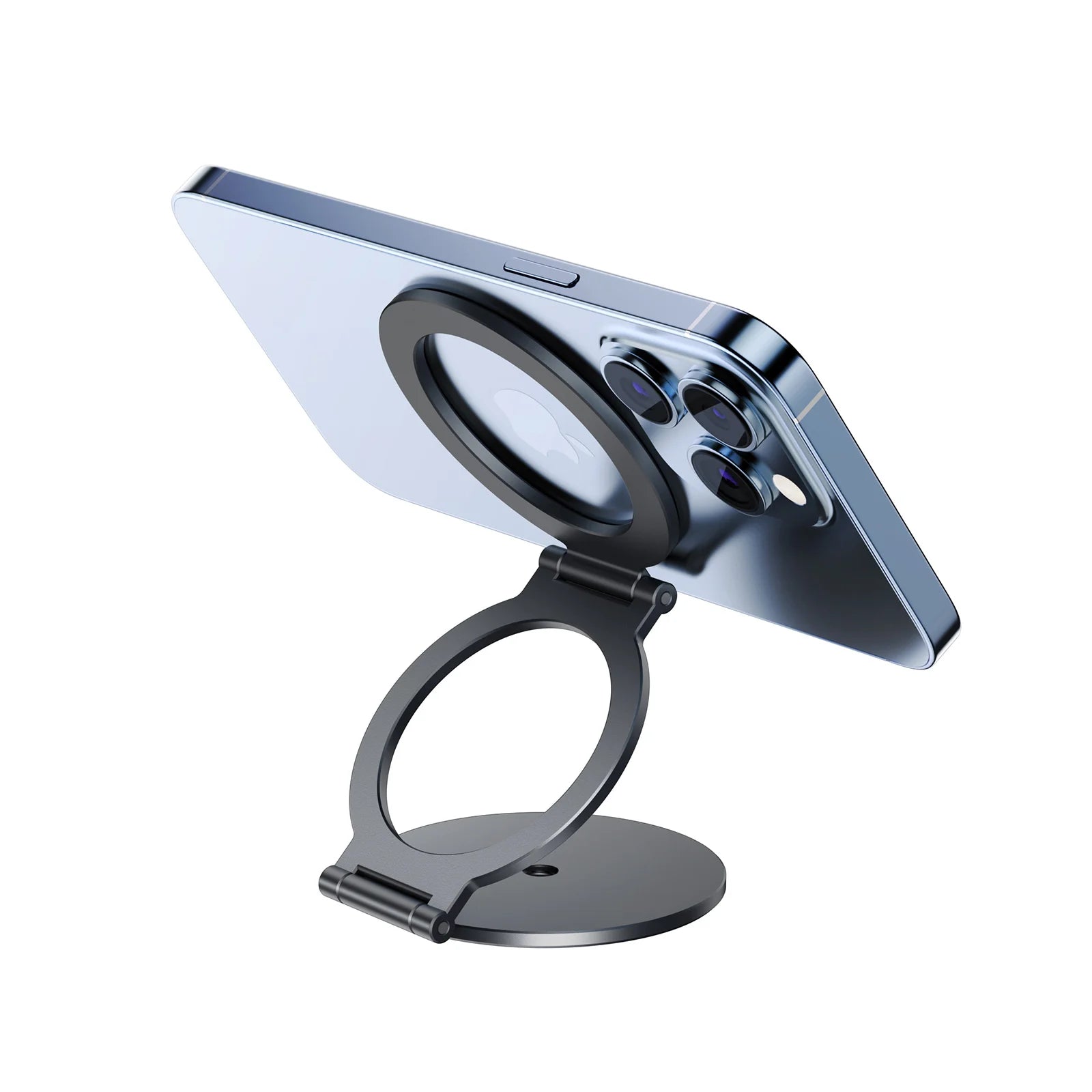 Magnetic Phone Grip Holder Strong Magnet Magsafe Phone Holder with Ring for All Phone and Case Foldable Phone Bracket for iPhone