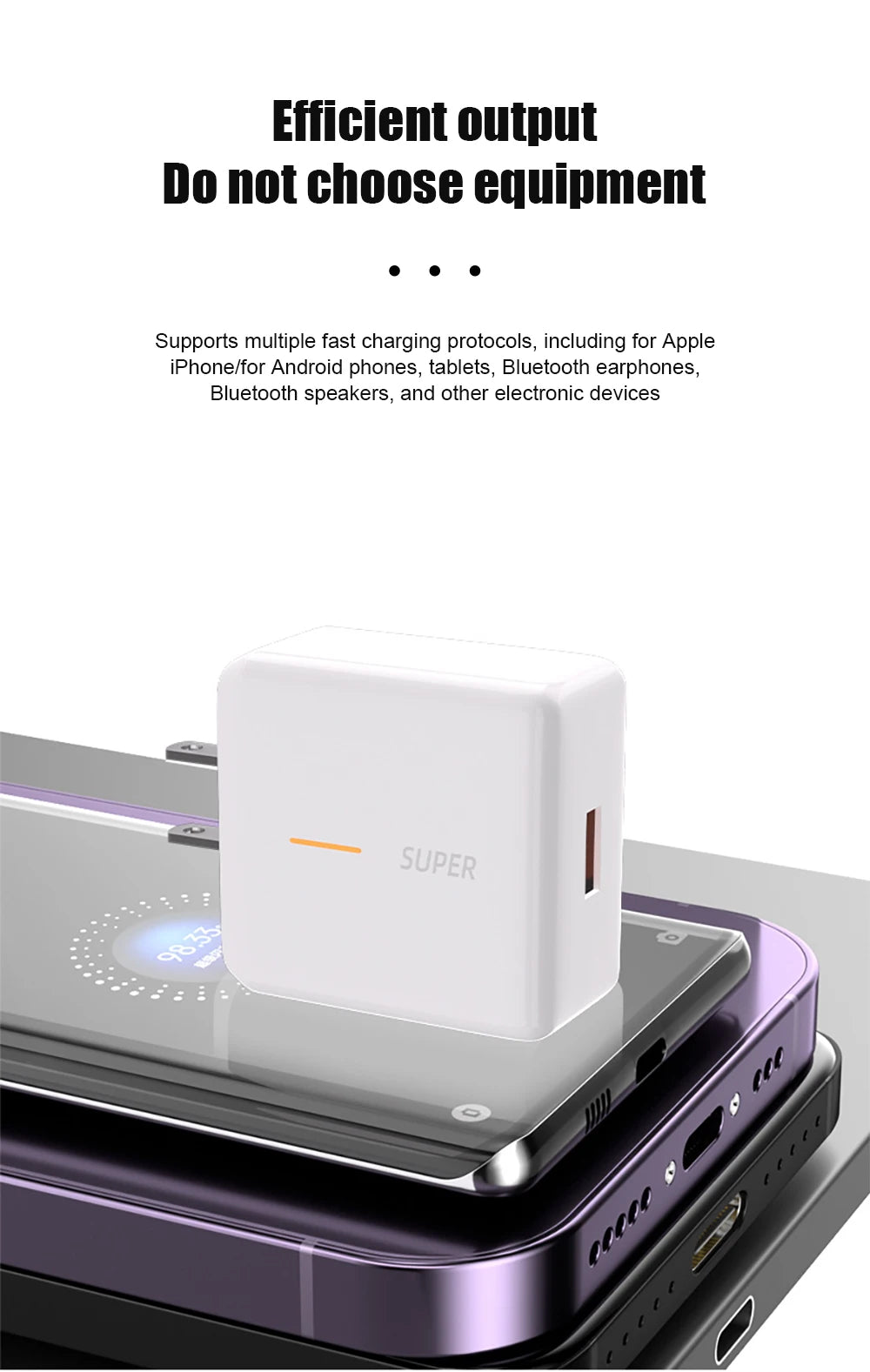 PD 65W Supervooc Charger For OPPO Reno 12 11 10 Pro 5 Find X7 X2 X3 X5 X6 EU US Quick Adapter Fast Charging Phone Accessories
