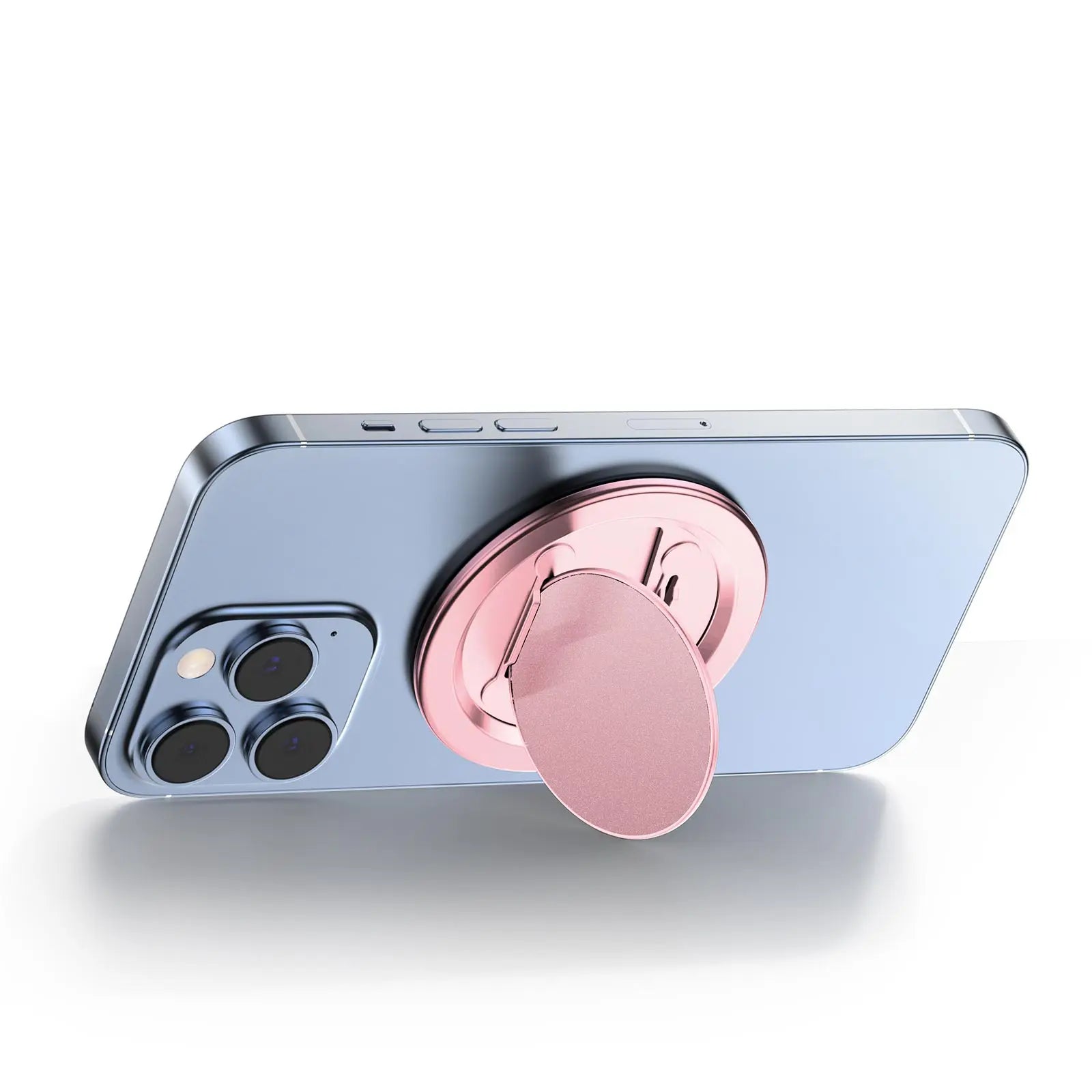 Magnetic Phone Grip Holder Strong Magnet Magsafe Phone Holder with Ring for All Phone and Case Foldable Phone Bracket for iPhone