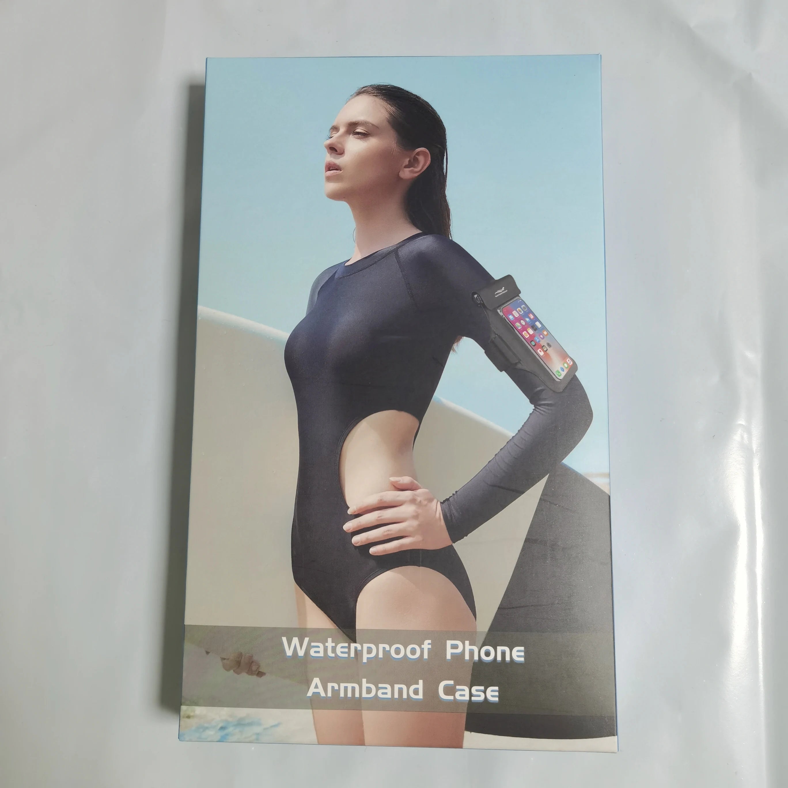 Haissky Armband for iPhone Waterproof Phone Bag 17 16 15 14 Pro Max for iPhone 11 Pro Case Swimming Surfing Arm Phone Bag