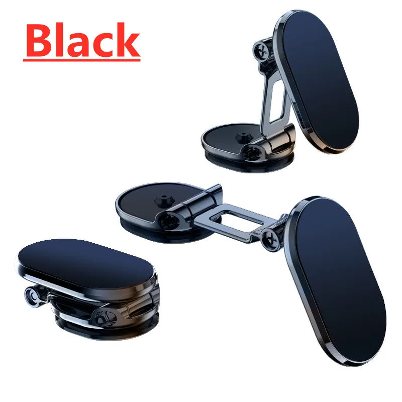 1080 Degree Rotatable Stand Magnetic Car Phone Holder Magnet Smartphone Support GPS Foldable Car Phone Bracket For iPhone Xiaomi