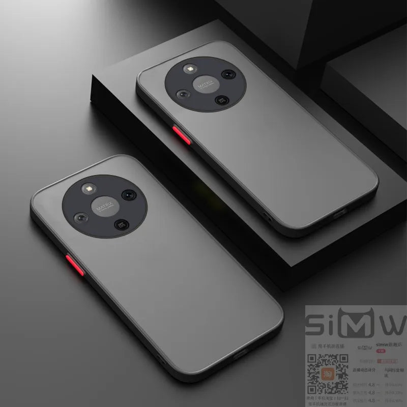 For Honor X9D/X70 / Magic8 Lite Case New Frosted Ultra-thin Magnetic Back Cover For Honor X9D Shockproof Bumper Funda