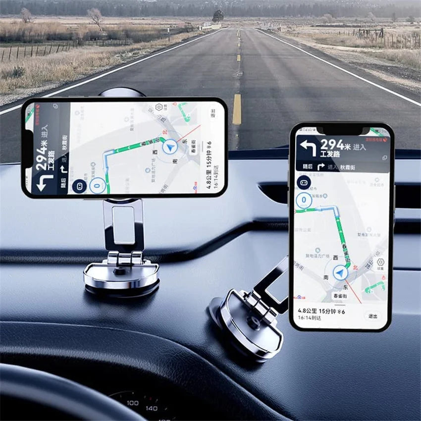 1080 Degree Rotatable Stand Magnetic Car Phone Holder Magnet Smartphone Support GPS Foldable Car Phone Bracket For iPhone Xiaomi
