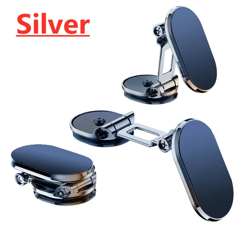 1080 Degree Rotatable Stand Magnetic Car Phone Holder Magnet Smartphone Support GPS Foldable Car Phone Bracket For iPhone Xiaomi