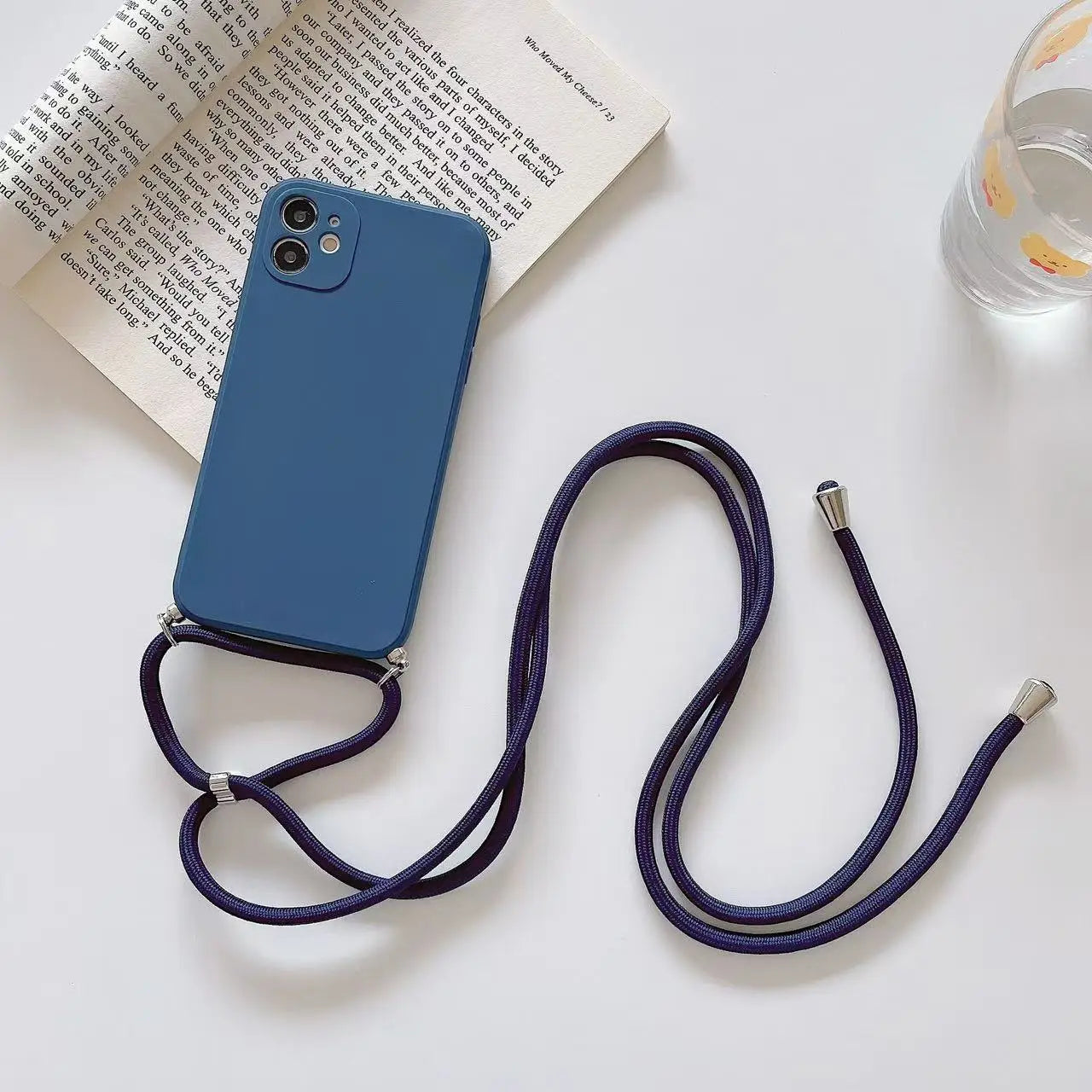 Crossbody Lanyard Strap Rope Phone Case For iPhone 8 7 6 Plus 6S 5S X XS Max XR SE Necklace Adjustable Cover