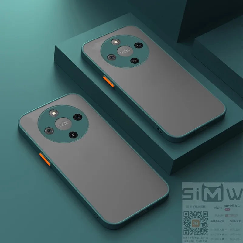For Honor X9D/X70 / Magic8 Lite Case New Frosted Ultra-thin Magnetic Back Cover For Honor X9D Shockproof Bumper Funda