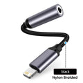 3.5mm Jack AUX Cable 8-Pin Lighting Interface To AUX Headphone Adapter Audio Kable Connector Splitter For iPhone 14 13 12 11