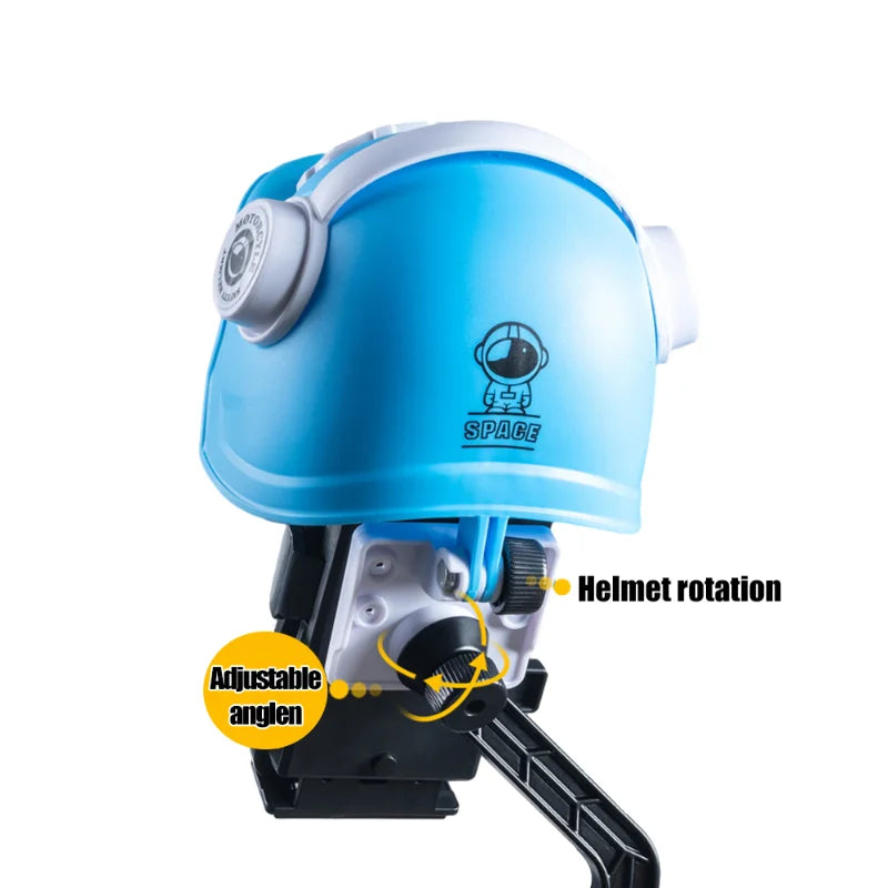 1pcs Motorcycle Mobile Phone Holder Universal Phone Holder Small Helmet Phone Stand With Sun Visor Waterproof Bracket Sunshade