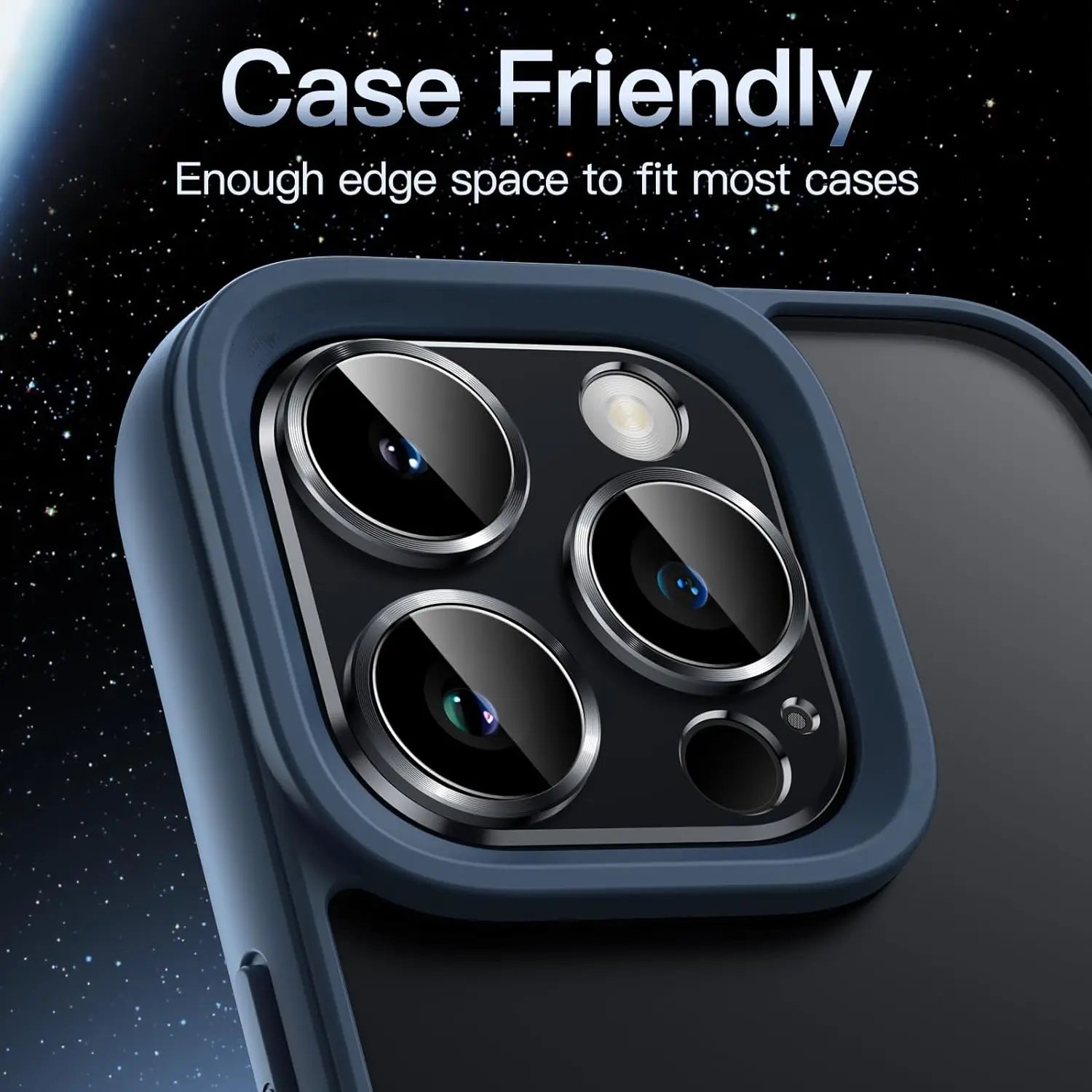 Camera Lens Protector Metal Ring Tempered Glass Cover For iPhone 15 Pro Max 14 Plus 13 15Pro 14Pro 13Pro Protection Accessories