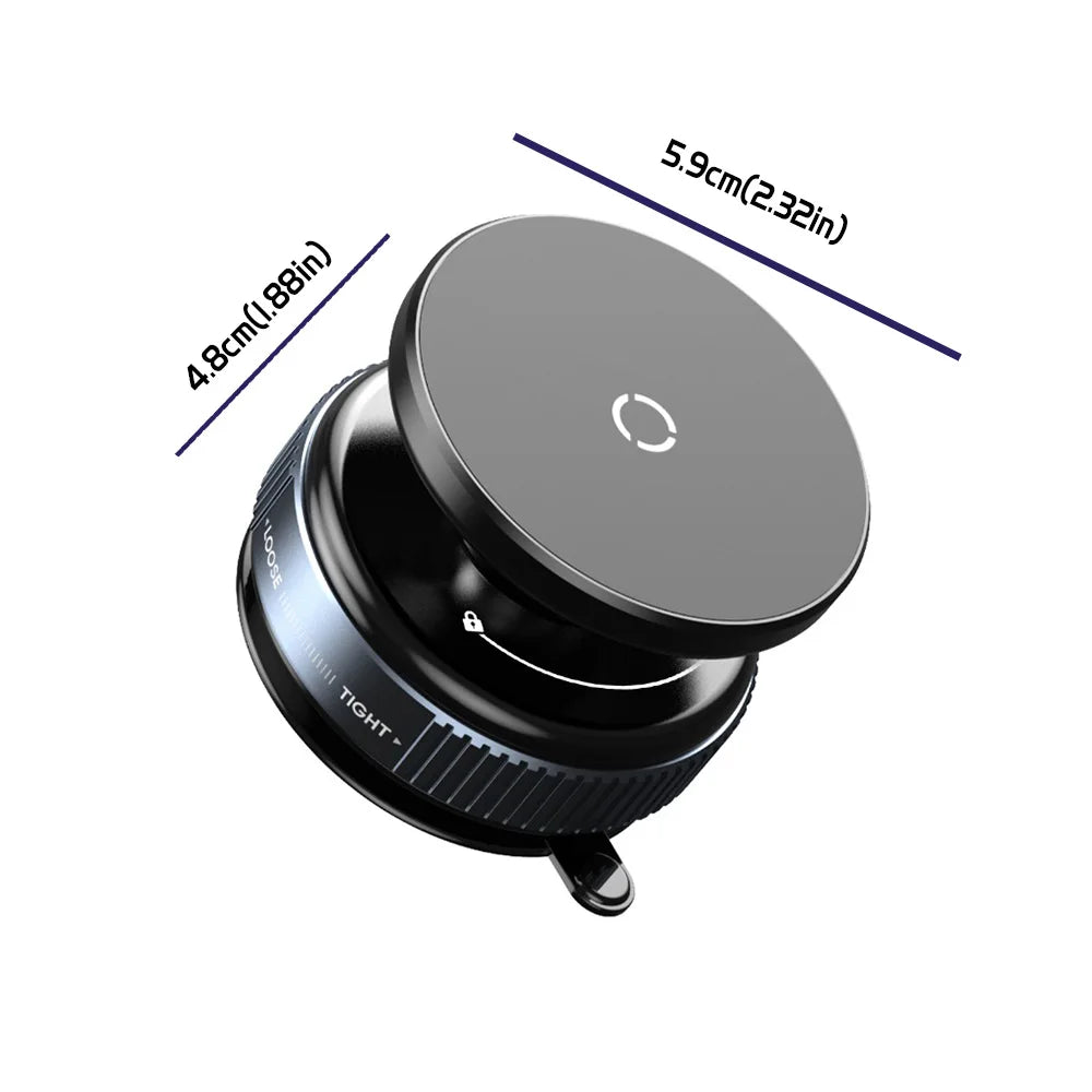 For Magsafe Magnetic Car Phone Holder Stand Suction Cup Magnet Car Mount Support GPS Mobile Bracket For Car Dashboard Smartphone