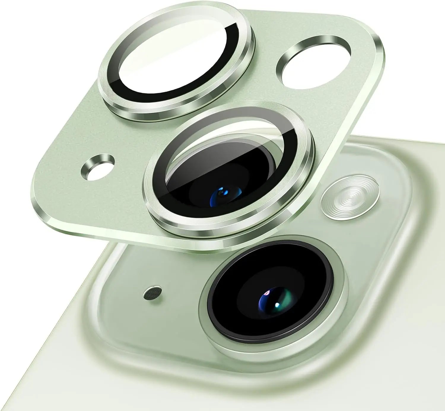 Camera Lens Protector Metal Ring Tempered Glass Cover For iPhone 15 Pro Max 14 Plus 13 15Pro 14Pro 13Pro Protection Accessories